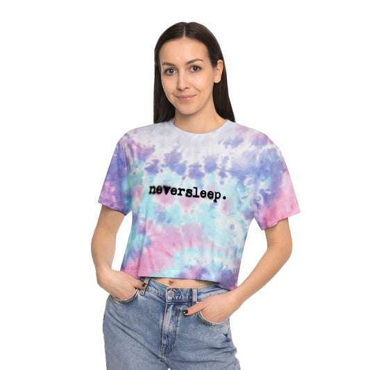 Neversleep Women's Tie-Dye Crop